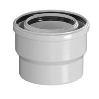 Переходник полипропиленовый BAXI с 100/150 мм на 110/160 мм KMT100002357