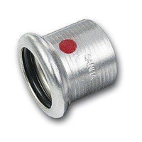 Заглушка пресс SANHA-Therm 28 мм углеродистая сталь 12430128