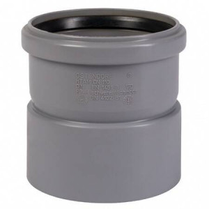 Муфта насадная Ostendorf HT HTAM 110 мм PP RAL 7037 115810