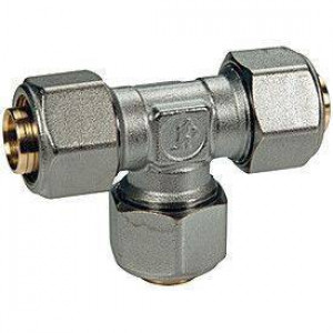 Тройник цанговый Henco 32x3 мм латунь 564MX126 Тройник цанговый Henco 32x3 мм латунь 564MX126