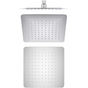 Верхний душ Aquanet AQ2072CR квадратный 250х250х2 мм хром AQ2072CR