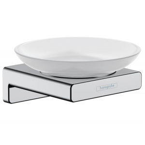 Мыльница Hansgrohe AddStoris 107x109x52 мм хром 41746000 Мыльница Hansgrohe AddStoris 107x109x52 мм хром 41746000