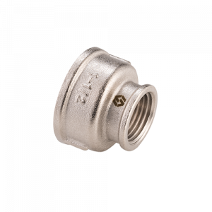 Муфта переходная Hogert 1 1/4 x 1 ВВ латунь никелированная BF5210706 Муфта переходная Hogert 1 1/4 x 1 ВВ латунь никелированная BF5210706