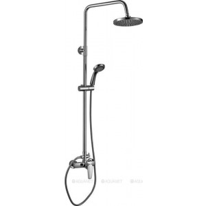 Душевая система Rossinka Silvermix S35-45 со смесителем и верхним душем хром S35-45 Душевая система Rossinka Silvermix S35-45 со смесителем и верхним душем хром S35-45