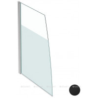 Шторка на борт ванны Jacob Delafon Serenity 80x145 см черный E4933-BL