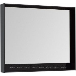 Зеркало Aquanet Милан 100 LED черный глянец 00306375 Зеркало Aquanet Милан 100 LED черный глянец 00306375