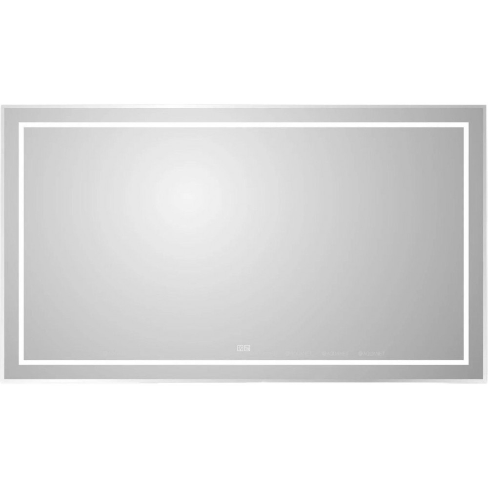 Зеркало в алюминиевой раме BelBagno Kraft 1400x800 мм с LED-подсветкой сенсором и подогревом SPC-KRAFT-1400-800-LED-TCH-WARM