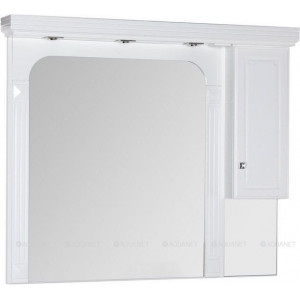 Зеркало Aquanet Фредерика New 140 белый 00171012 Зеркало Aquanet Фредерика New 140 белый 00171012