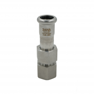 Соединение резьбовое разъемное SANHA NiroPress ВПр-ВР 15x1/2 AISI 304L 691330GMVA1512.3 Соединение резьбовое разъемное SANHA NiroPress ВПр-ВР 15x1/2 AISI 304L 691330GMVA1512.3