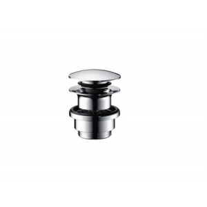 Донный клапан Hansgrohe Push-Open для раковин и биде 1 1/4 хром 50100000 Донный клапан Hansgrohe Push-Open для раковин и биде 1 1/4 хром 50100000
