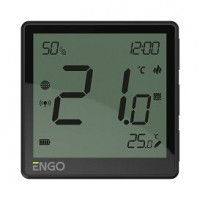 Терморегулятор беспроводной ENGO EONE-BATB Zigbee черный с аккумулятором EONE-BATB
