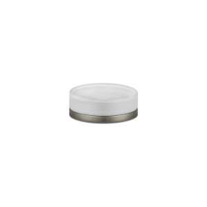 Мыльница настольная Gessi Emporio сатинированное стекло Finox Brushed Nickel 38827#149
