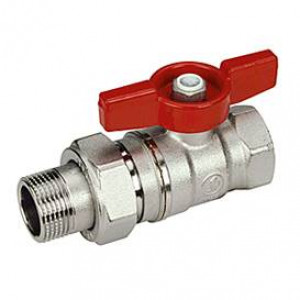 Кран шаровой Giacomini R259 3/4х1 с отводом бабочка R259Y006 Кран шаровой Giacomini R259 3/4х1 с отводом бабочка R259Y006