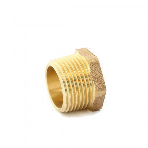 Футорка редукционная General Fittings НВ 3/4 x 1/2 бронза B3241A0504 Футорка редукционная General Fittings НВ 3/4 x 1/2 бронза B3241A0504