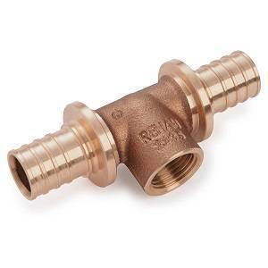 Тройник REHAU RAUTITAN 25-Rp 1/2-25 бронза RX+ 14564143001