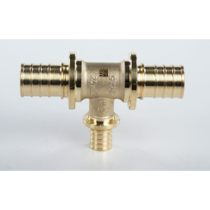 Тройник SANHA 3fit-Press 40х20х40 мм латунь DZR 11080671001 Тройник SANHA 3fit-Press 40х20х40 мм латунь DZR 11080671001