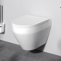 Унитаз подвесной AM.PM Spirit V2.0 FlashClean с сиденьем C701700SC