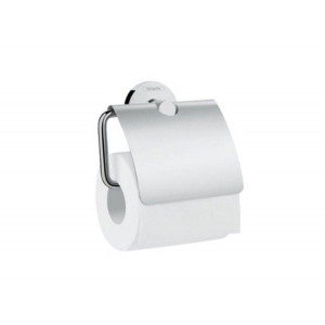 Держатель для туалетной бумаги Hansgrohe Logis Universal с крышкой хром 41723000 Держатель для туалетной бумаги Hansgrohe Logis Universal с крышкой хром 41723000