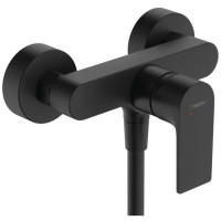 Смеситель для душа Hansgrohe Rebris E однорычажный внешнего монтажа матовый черный 72650670