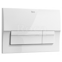 Панель смыва Roca Active B01 2 режима 225х170х16 мм белый 8901170B0