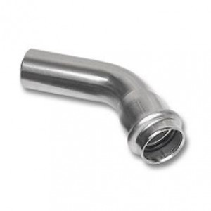 Отвод 45° SANHA NiroPress AISI 316L ВПр-НПр 42 мм 6904042.3 Отвод 45° SANHA NiroPress AISI 316L ВПр-НПр 42 мм 6904042.3