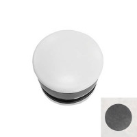 Донный клапан для раковины Globo click-clack с керамической крышкой Peperino grigio FI012PG