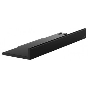 Полочка для душа съёмная Keuco Collection Reva черный матовый 12858 370000 Полочка для душа съёмная Keuco Collection Reva черный матовый 12858 370000