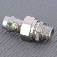 Муфта переходная пресс-В Viega Sanpress Inox нержавеющая сталь 15x3/4 436582