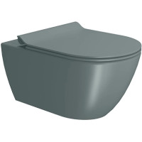 Унитаз подвесной безободковый GSI Pura Swirlflush 2.0 550x360 мм Agave Matte 8815FR504