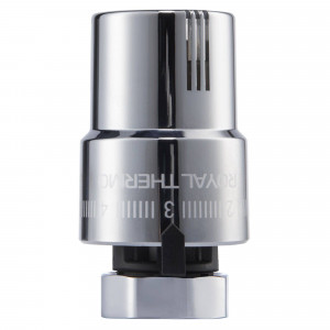Термоголовка жидкостная Royal Thermo M30x1.5 хром 1488976 Термоголовка жидкостная Royal Thermo M30x1.5 хром 1488976