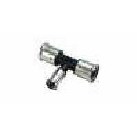 Тройник пресс переходный Henco PVDF 40x20x40 мм 10PK-402040